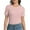 Pink, variant on Fall Clothes Womens Crewneck Ribbed Long Sleeve Shirts Slim Fitted Tee Casual Basic Tshirt Top
