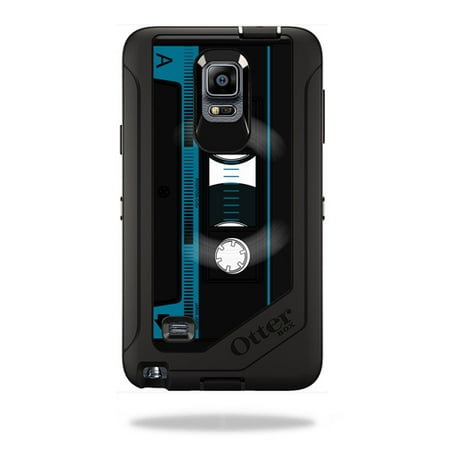 - Mightyskins Protective Vinyl Skin Decal Cover for OtterBox Defender Galaxy Note 4 Case cover wrap sticker skins Cassette Tape