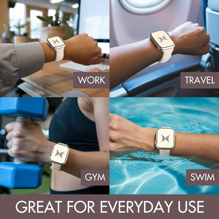 Xtreme 6-Pack Silicone Smart Watch Bands – Universal Fit