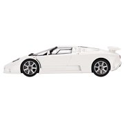 Bugatti EB110 Super Sport Bianco Monaco White 1/43 Model Car by True Scale Miniatures