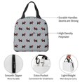 thumbnail image 4 of Honeii Polka Dot Christmas Dog Print Lunch Bag Women, Lunch Box Lunch Bag for Women Adult Men, Small Leakproof Cute Lunch Tote Large Capacity Reusable, 4 of 8