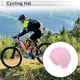 thumbnail image 2 of Sombrero de ciclismo Unique Bargains Mantener caliente Tapa forro duro de casco tela de forro polar rosa 27x22cm 1 Pcs, 2 of 7