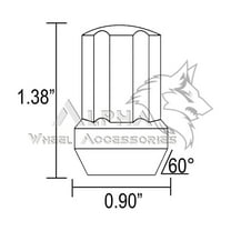 20 Chrome Spline Lug Nuts 14x1.5 For 2011 Up Jeep Grand Cherokee Trailhawk