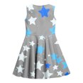 thumbnail image 5 of Cethrio Girls Casual Dresses, Dancewear A-Line Party Sleeveless Summer Dresses Gray Size 9-10 T, 5 of 5