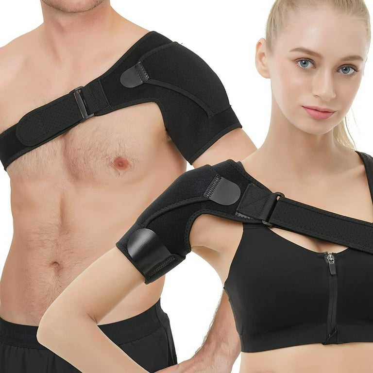 Shoulder Brace For Women And Men , Pain Relief Support Compression Torn  Joint Tendonitis Bursitis Stability Strap Dislocated Subluxation Neck