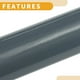 thumbnail image 5 of Película protectora de envoltura de automóvil Gloss gris de Unique Bargains 152x15cm / 5ft x 0.5ft Cubierta de vinilo para exterior e interior 5.5mil 1 Pc Universal, 5 of 7