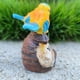 thumbnail image 2 of EeaseMX Adornos de bienvenida de pájaros amarillos para jardín al aire libre, estatuas de pájaros, esculturas decorativas, 2 of 7