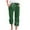 P-1A-Green, variant on Mrat Women's Capris Pants Summer