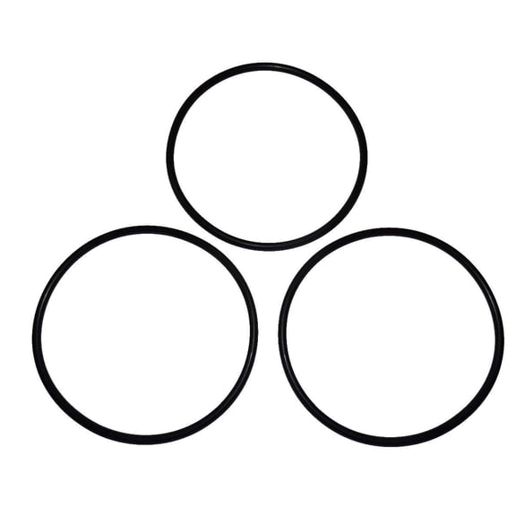 Captain O-Ring - 3 Pack Replacement WHKF-C8 O-Rings for Whirlpool WHKF-DWHV, WHKF-DWH & WHKF-DUF Water Filter Housing