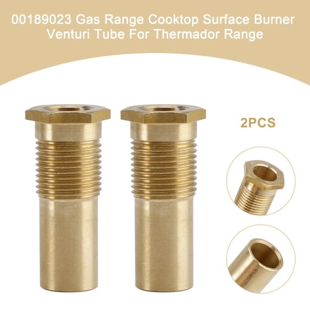00189023 Gas Range Cooktop Surface Burner Venturi Tube For Thermador Range 2PCS