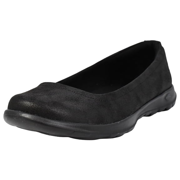 Skechers Go Walk Lite Gem Walking Shoes for Women with Memory Foam Insole Slip on Design Lightweight Flexible Outsole Casual Comfort Footwear