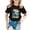 Black, variant on MUXiin Girls Tops Size 14-16 Cute Animal Print Crew Neck Preppy Short Sleeve T Shirt Comfortable Back To School Pullover Tops Boys' Tops, Tees & Shirts Kids Summer Clothing