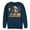 Navy Blue, variant on Men's Star Wars Jek Tono Porkins Sweatshirt Navy Blue 2X Large
