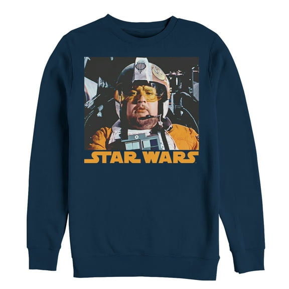 Men's Star Wars Jek Tono Porkins Sweatshirt Navy Blue 2X Large