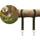 thumbnail image 3 of EeaseMX 2 correas de nailon para hamaca de 5 x 150 cm con mosquetones (negro y amarillo), 3 of 8