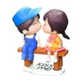 thumbnail image 1 of 3D Car Decor Sticker High Temperature Resistant Novelty Interior Decoration Cute Love Balloon Kiss Design, 1 of 8