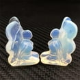 thumbnail image 6 of EOEMY Natural Opal Stone Quartz Crystal Butterfly Fairy Carved Reiki Statue Decor Gift, 6 of 9