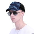 thumbnail image 4 of Picia Starry Sky Pattern Trucker Hat,Baseball Cap,Sun Protection Cap,Stylish Headwear,Leisure Cap,Outdoor Sports Cap, 4 of 7
