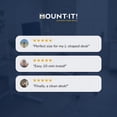 thumbnail image 3 of Mount-It! Under Desk Slide Out Pencil Drawer | 21.2" L x 5.6" D, 3 of 8
