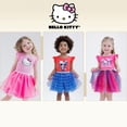 thumbnail image 3 of Hello Kitty Little Girls' Tutu Dress Hello Kitty Rainbow, 3 of 4