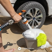 HydroTech Heavy Duty 8-Pattern Firemans Hose Nozzle