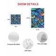 thumbnail image 7 of Easter Blue Eggs Kitchen Dish Towels for Drying Dishes Set of 3, Spring Floral Polka Dot Black Waffle Weave Microfiber Hand Tea Bathroom Towels Quick Dry & Absorbent Towel 15.7x23.6, 7 of 7