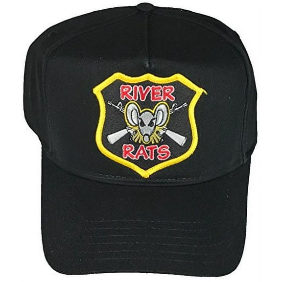 UNITED STATES NAVY RIVER RATS VIETNAM HAT - BLACK - Veteran Owned Business