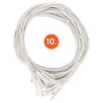 thumbnail image 3 of Intellinet Cat6 UTP FlexiBoot Slim Network Patch Cable, 2 ft., White, 10-Pack | 10G, 250 MHz, 100% Copper, 32 AWG, RJ45, Highly Bendable, Gold-plated Contacts, 3 of 6