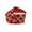 Berry/Gold, variant on LaRibbons 1 1/2" Wired Ribbon | "Striped" Red/White | 10 Yard Roll
