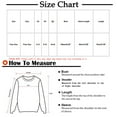 thumbnail image 3 of Dwaogom Women's Sweater Fashion Pattern Fashion Knit Pullover Sweater Large Round Neck Knit The Coat Long Sleeve Blouses, 3 of 8