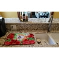 thumbnail image 2 of Akita Poinsettas Dish Drying Mat, 2 of 2