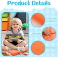 thumbnail image 2 of AllWays Plaza 12 Pcs 12'' Square Floor Cushions for Kids Classroom Flexible Floor Seating Elementary with Handles Classroom Carpet Cushions for Adults Toddlers Daycare Preschool School(Mint Green), 2 of 12