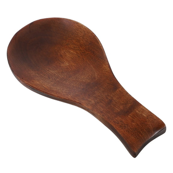 WHAMVOX Farmhouse Spoon Rest For Kitchen Counter Wooden Utensil Holder For Cooking And Serving Convenient Chopstick Organizer Spoon Rack