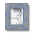 thumbnail image 2 of ArtToFrames 4x5 inch Blue Picture Frame, Blue Wood Poster Frame (4377), 2 of 8