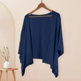 thumbnail image 4 of Women's Lightweight 3/4 Sleeve Cardigan with Loose Front Opening, 4 of 4