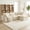 Beige, variant on FOROUTIA 108" Modular Sectional Sofa, L-Shaped Cloud Couch with Chaise, Compressed Comfy Linen Couch for Living Room, Beige