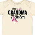 thumbnail image 4 of Inktastic Breast Cancer Awareness My Grandma is a Fighter Boys or Girls Baby Bodysuit, 4 of 5