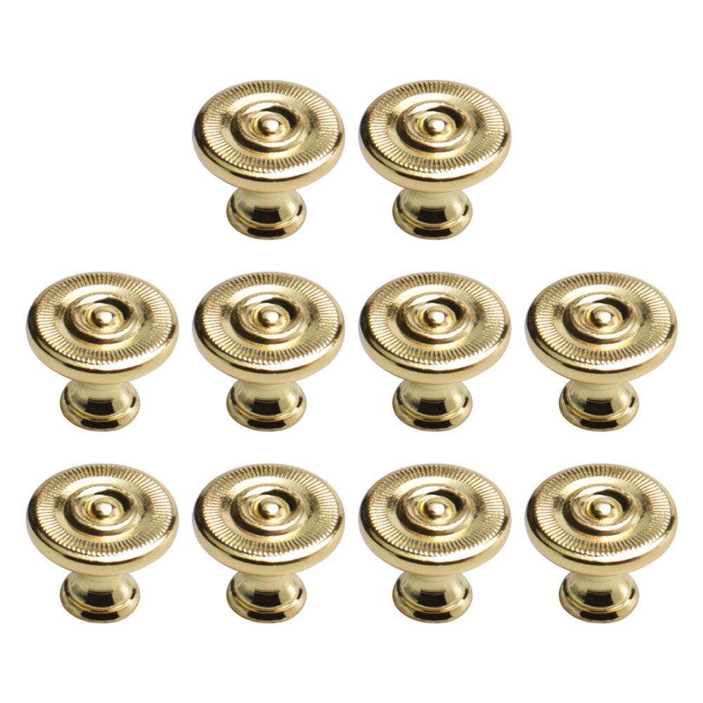 Zinc Alloy Knobs 26mm Round Dresser Knobs Pull Handle for Closet
