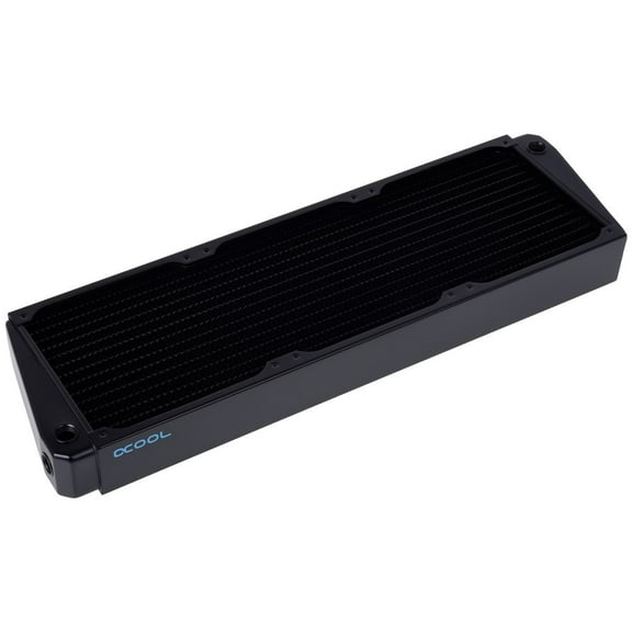 Alphacool NexXxos XT45 Full Copper X-Flow Radiator 420, 140mm x 3, Triple Fan, Black
