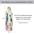 thumbnail image 6 of KUIFORTI Hummingbird Ironing Board Cover and Pad 15x54 Inch,Colorful Flowers Ironing Board Tabletop Cloth Heavy Duty Iron Board Cover Dust Cover Durable Ironing Board Pad for Home Decorations, 6 of 6