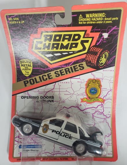Road Champs 1/43rd scale Jefferson City LOOSE Missouri Police diecast car