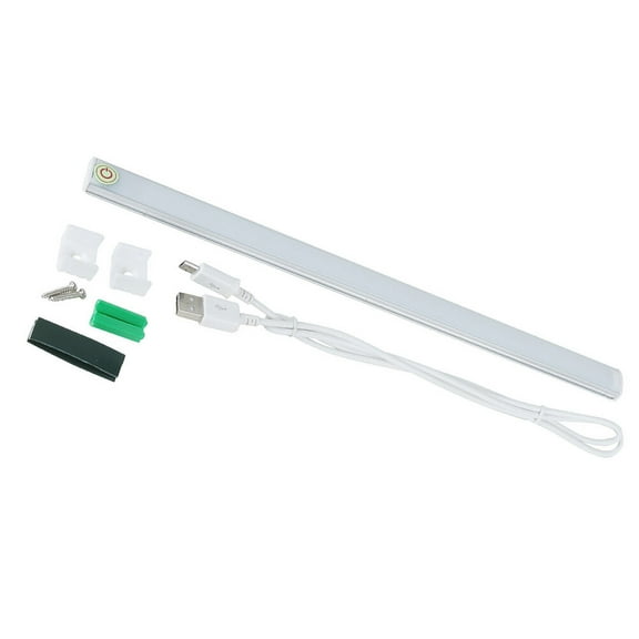 AURARMLET Portable Desk Lamp White 1 Set 11.8x0.67x0.28in