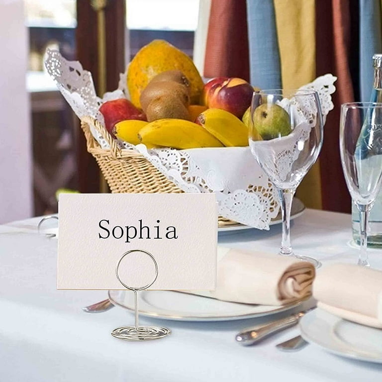 Place settings online name card holders