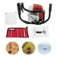 thumbnail image 4 of 2-Stroke Petrol Powered Digger, 52cc 2.0HP Gas Auger Machine, Post Hole Digger Power Unit for Gardening, Landscaping, Fence Post Installation, 4 of 16
