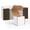 White-5x5x5, variant on 15 Pack White 8x8x8 Corrugated Cardboard Shipping Boxes