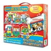 The Learning Journey Puzzle Doubles, Giant ABC & 123 Train Floor Puzzles