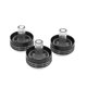 thumbnail image 3 of 3Pcs Negro Perilla del Interruptor del Panel Aire Acondicionado para Coche Unique Bargains interruptores de control de climatización automotriz, 3 of 4