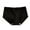Black, variant on Ashirexll Ladies Underwear Panties, High Waisted Underwear for Women, Seamless Underwear Thin Mid Waist Panties