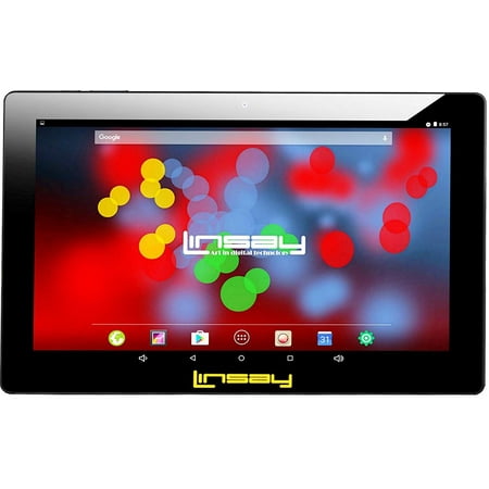 LINSAY F10XIPS 10.1-inch Touchscreen Tablet PC - Cortex A7 1.2