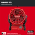 thumbnail image 3 of 20V MAX* Cordless Fan, Tool Only (CMCE001B), Red, 3 of 6